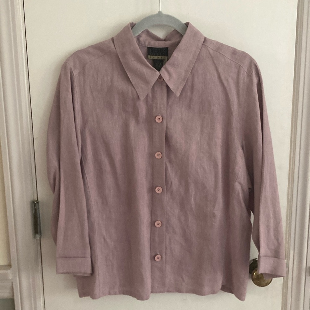 Sigrid Olsen 2 piece 100% Linen